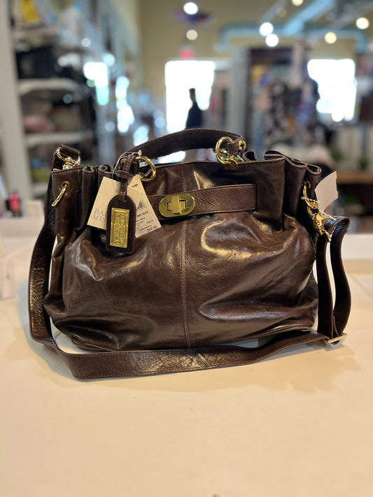 NWT Badgley Mischka "Marley Turnlock" Handbag