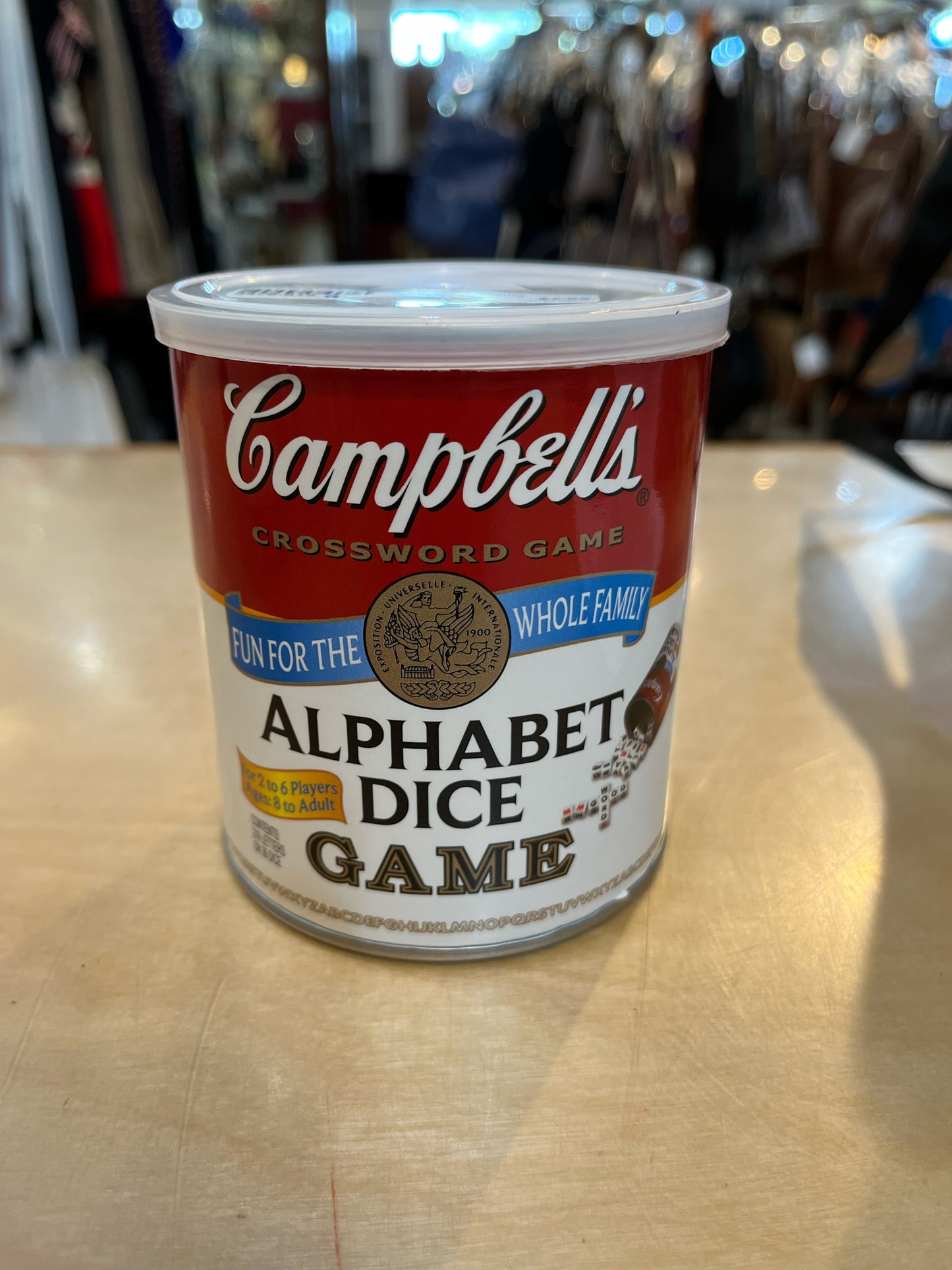 Campbell’s Alphabet Dice Game