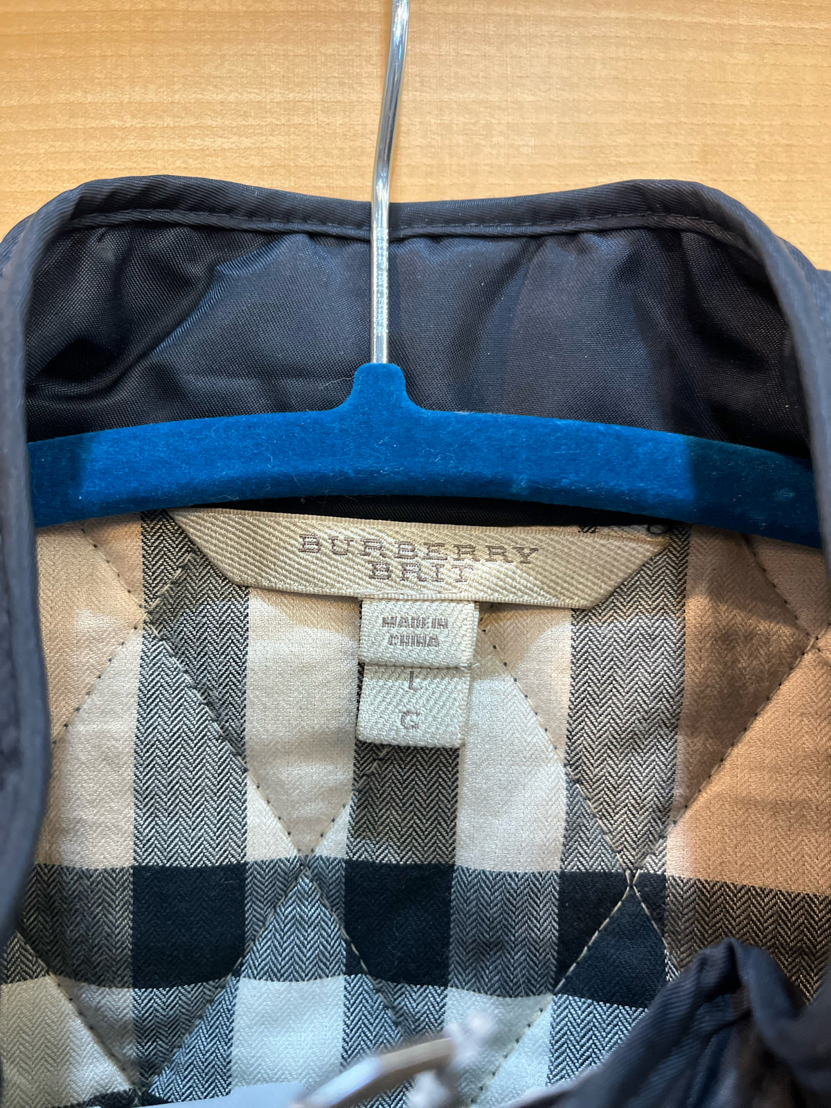 Burberry Britt Quilted Nova Check Jacket