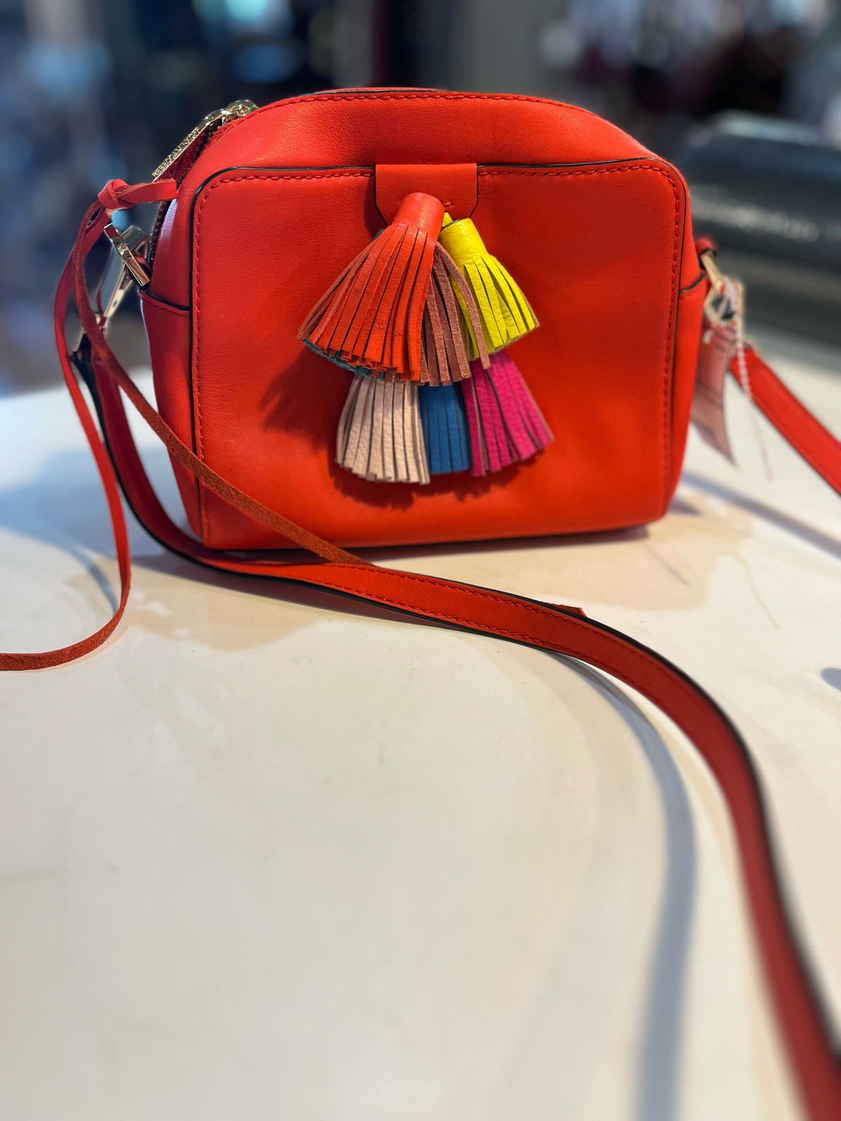 Rebecca Minkoff Red "Mini Sofia" Handbag
