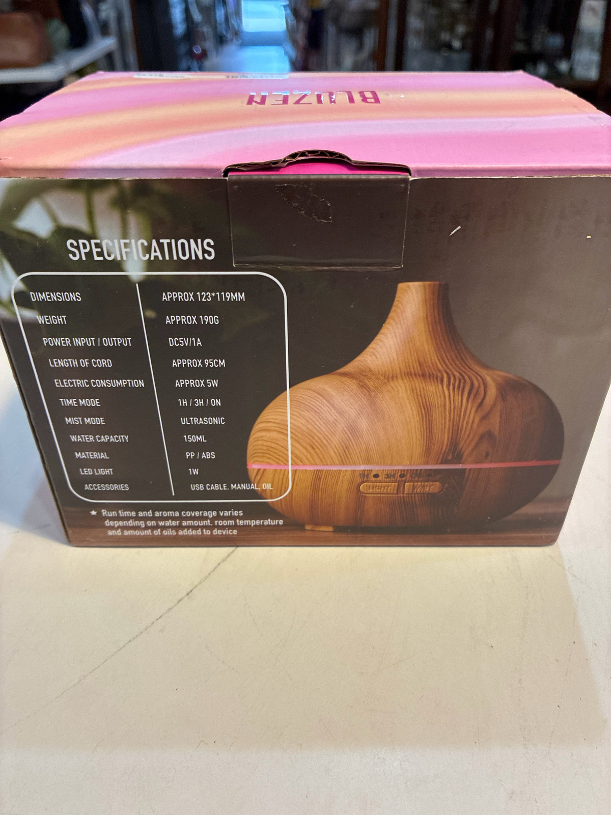 NIB Bluzen Mini Alpine Diffuser Bundle