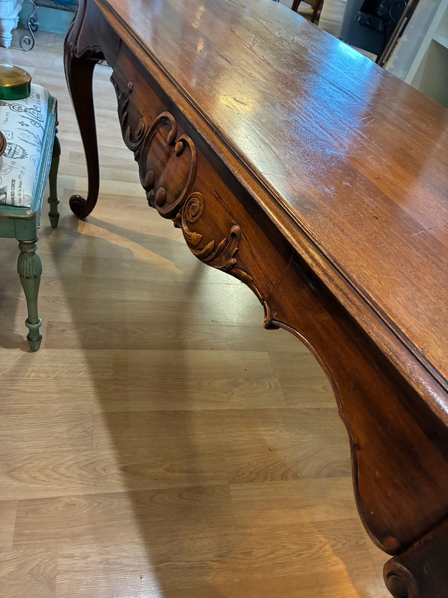 Brown Console Table