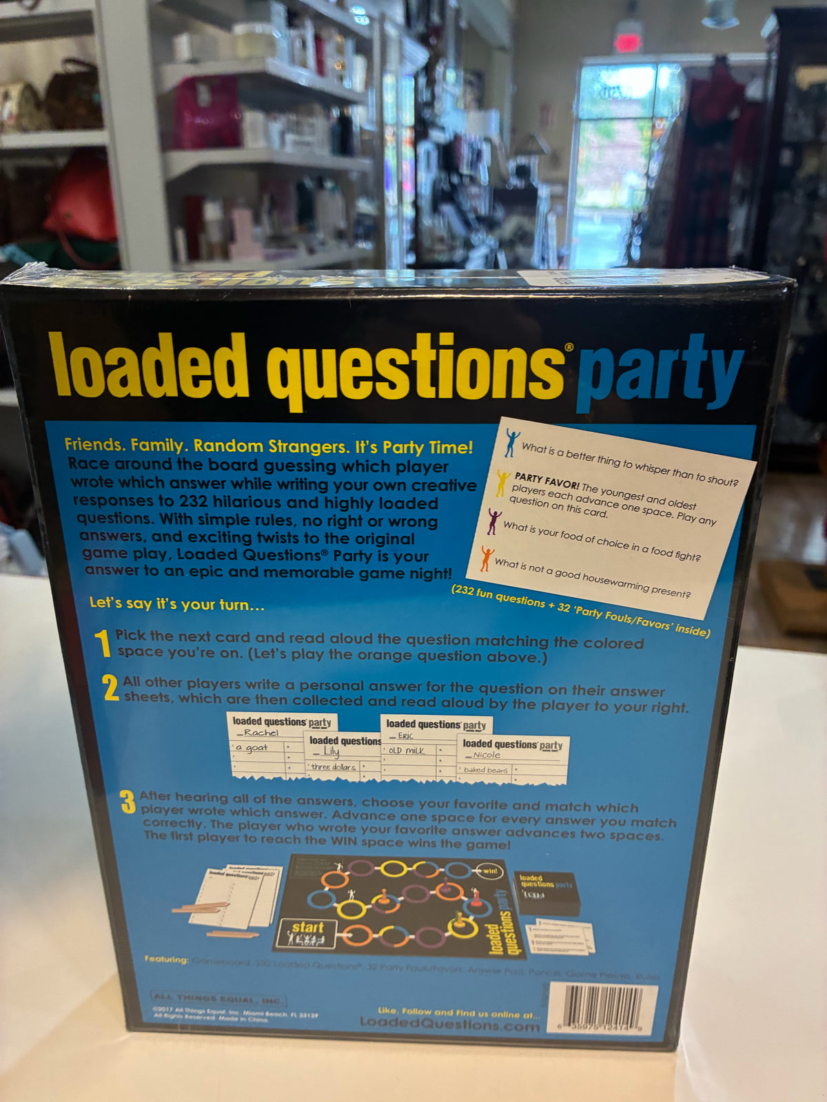 Party Loaded Questions Card Game