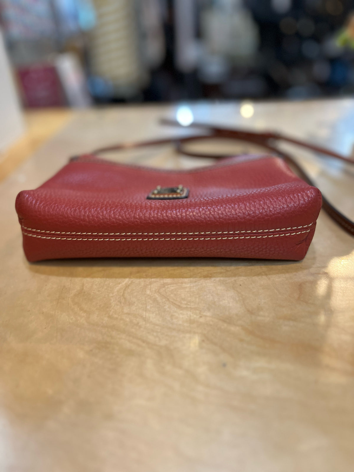 Dooney & Bourke Red "Ginger" Crossbody