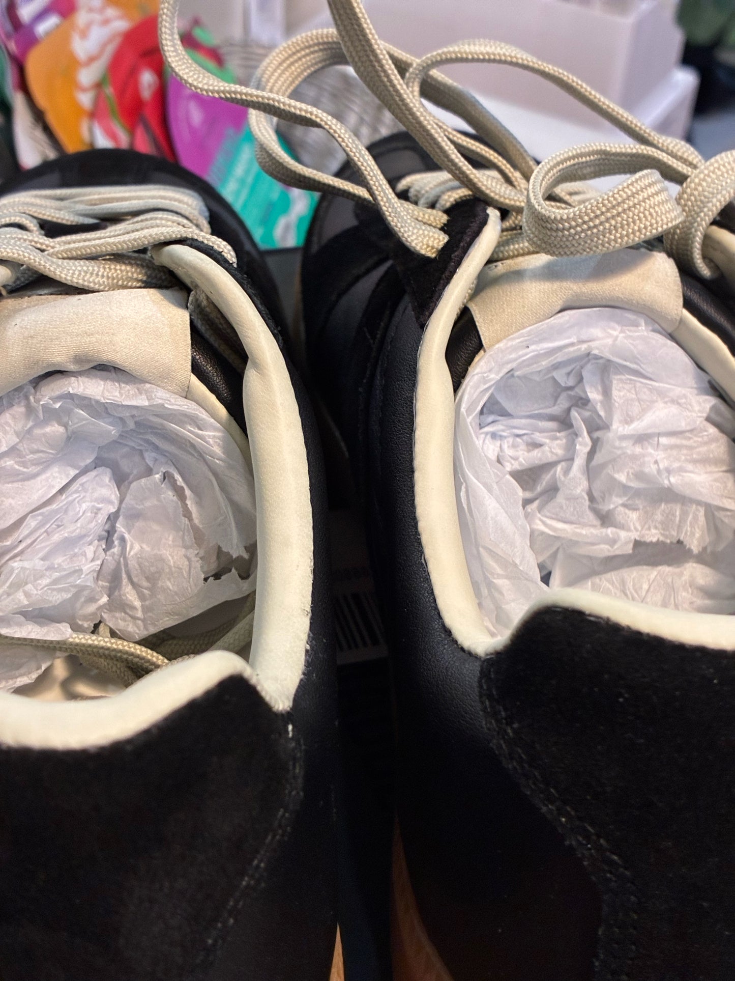 New Steve Madden "Dixon" Black Sneakers