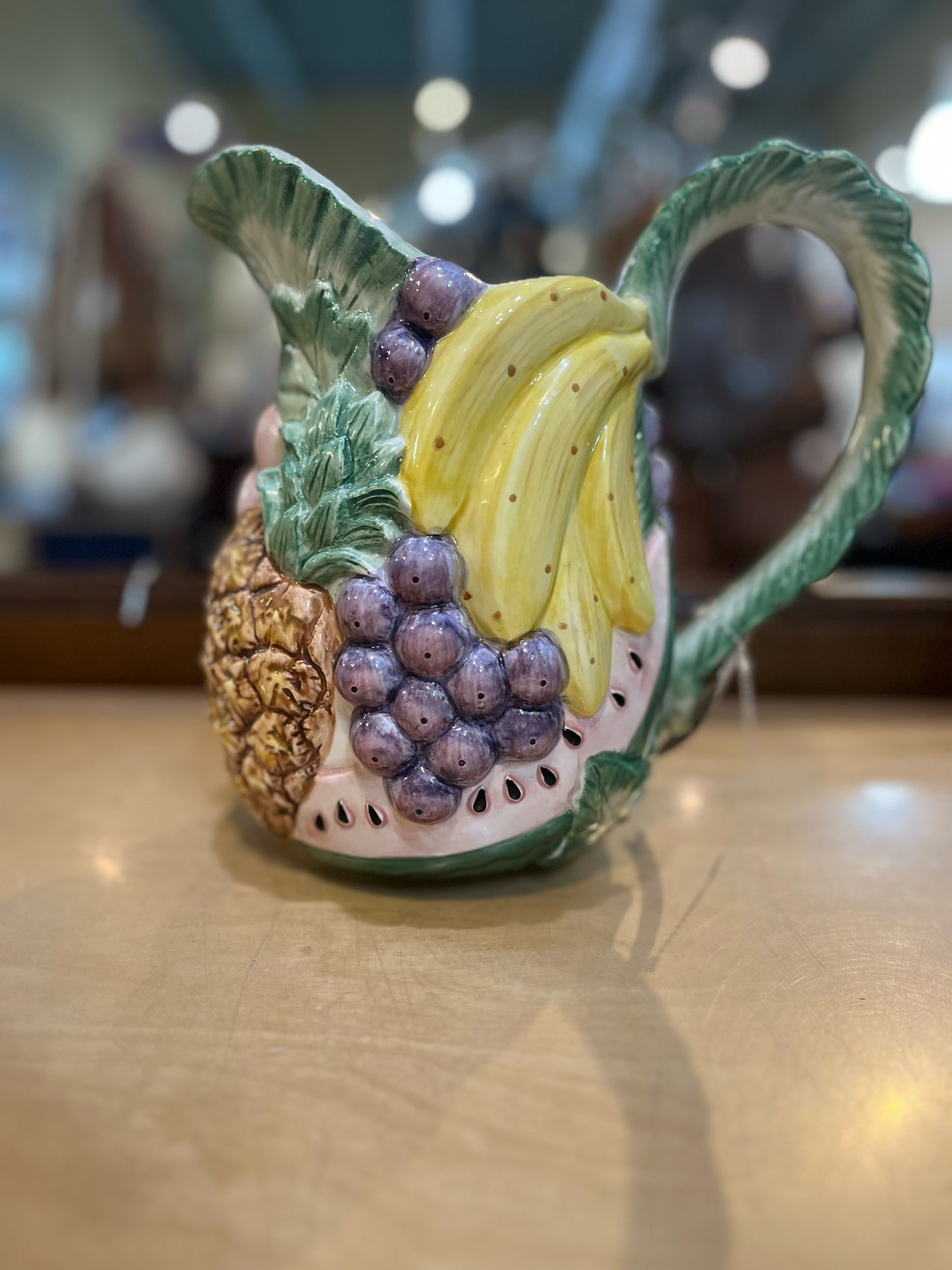 Fitz & Floyd "Calypso" Pitcher