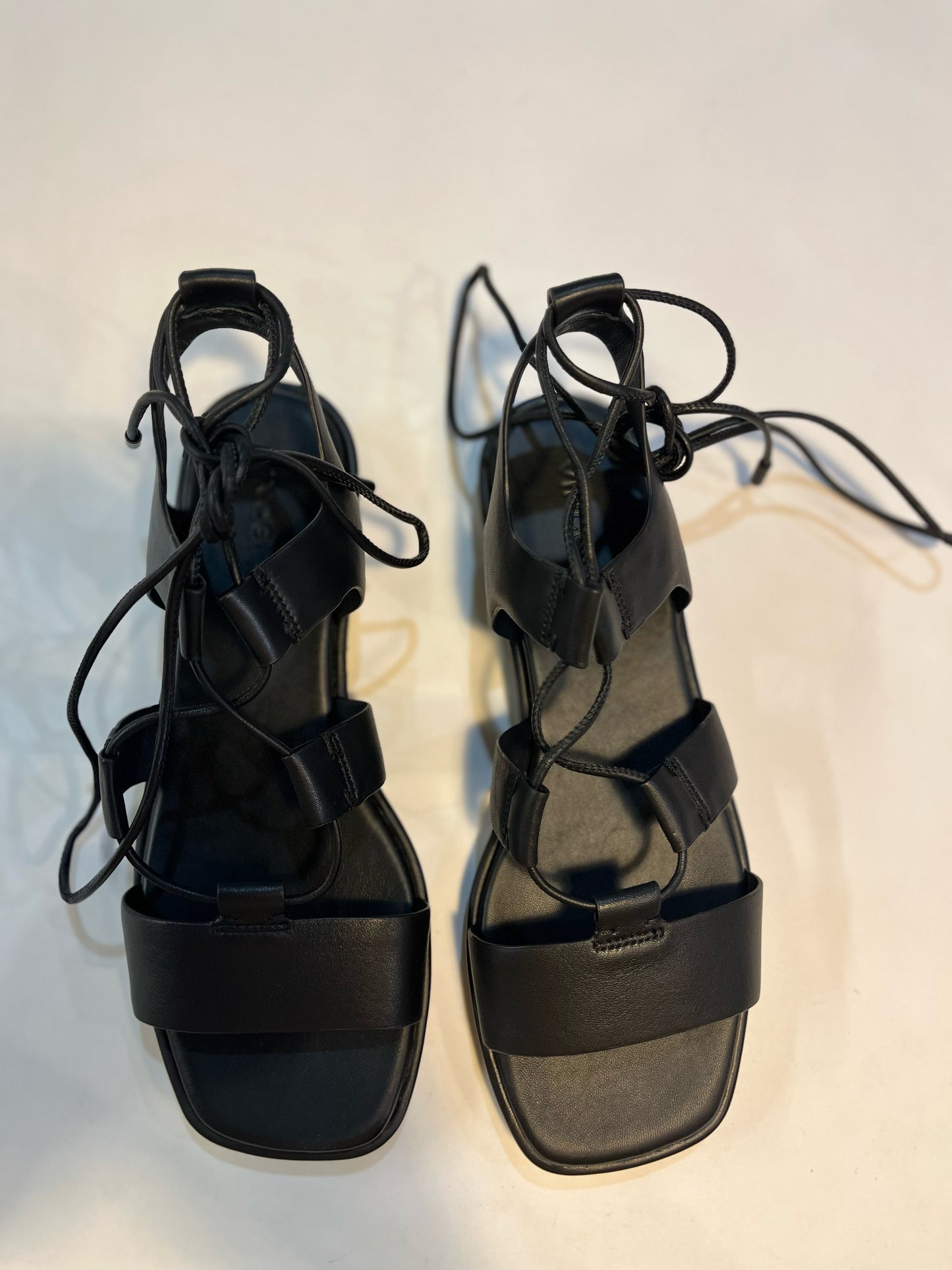 Vince Black "Rockwell Gladiator" Sandals