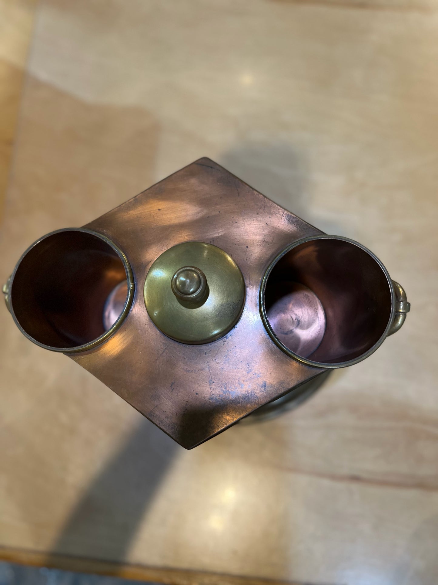 Copper & Brass Wine Chiller