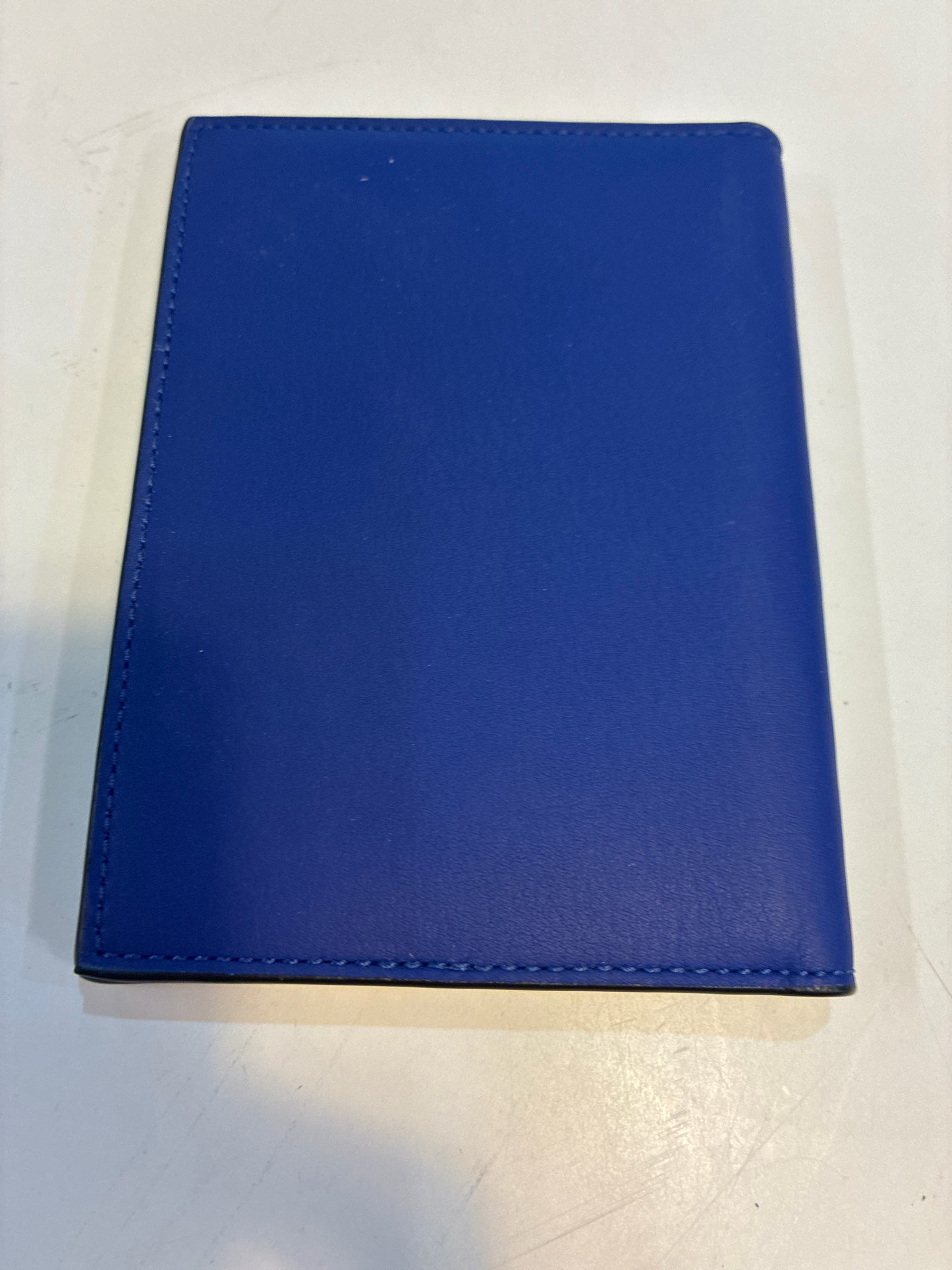 Coach Royal Blue Passport Holder