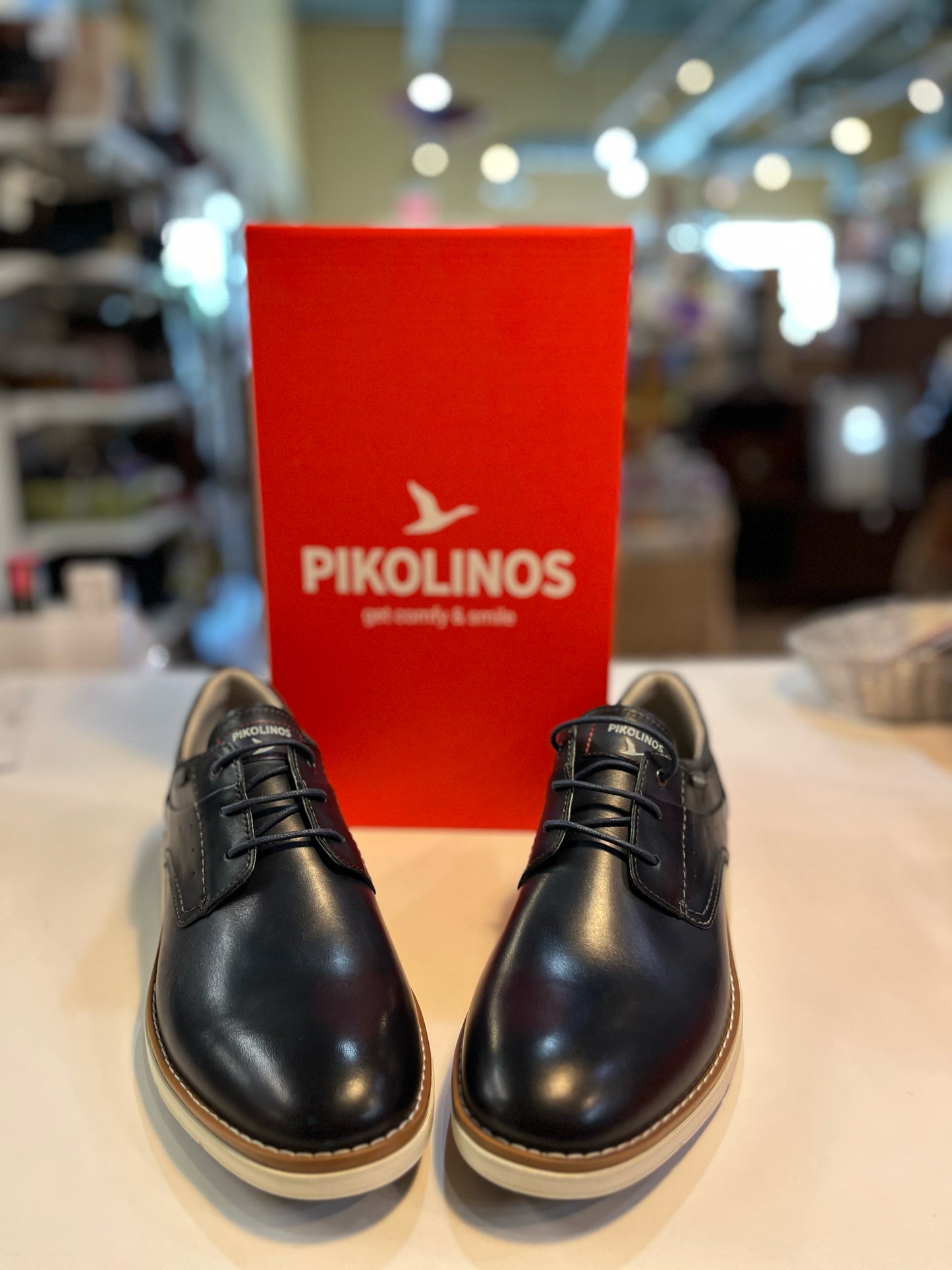 Pikolino Manacor Navy Leather Shoes