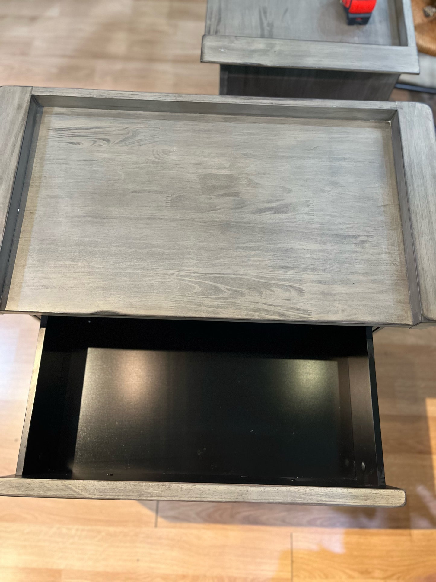 Weathered Gray Nightstand