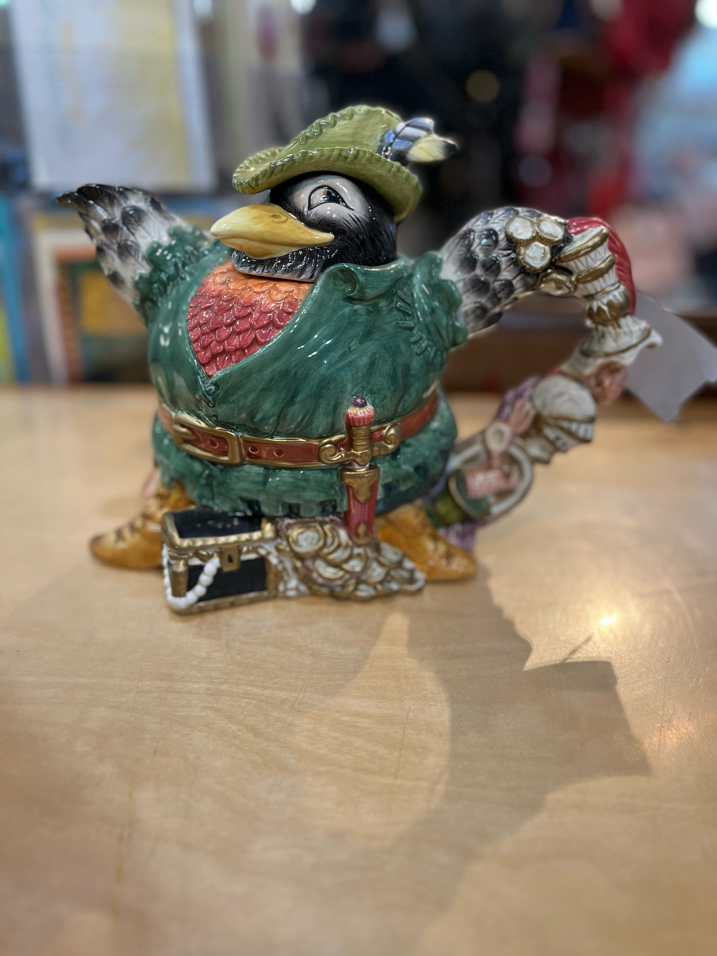 Fitz & Floyd “Robin Hood” Tea Pot