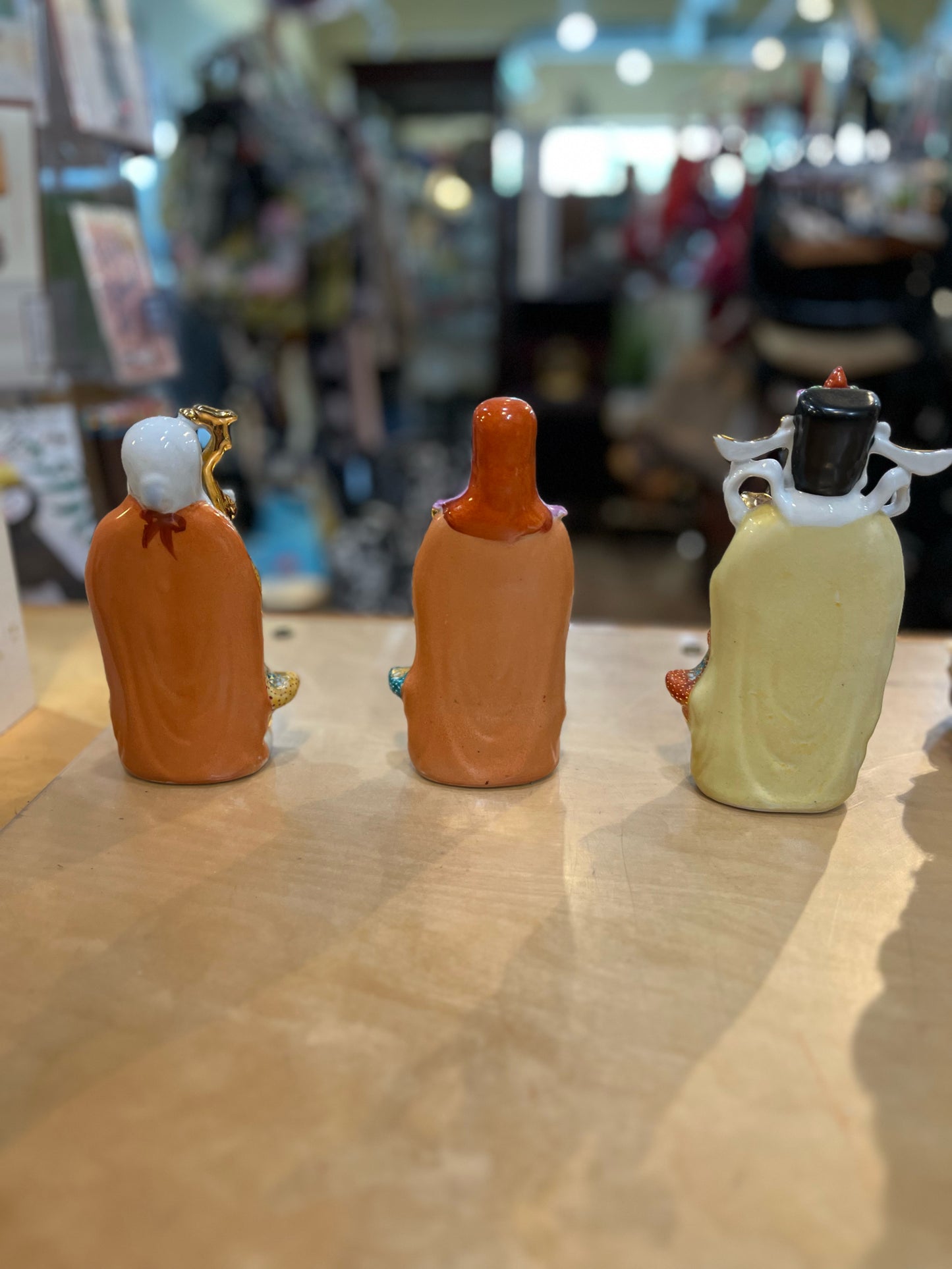 “Fu Lu Shou" Figurines(Three Star Gods)