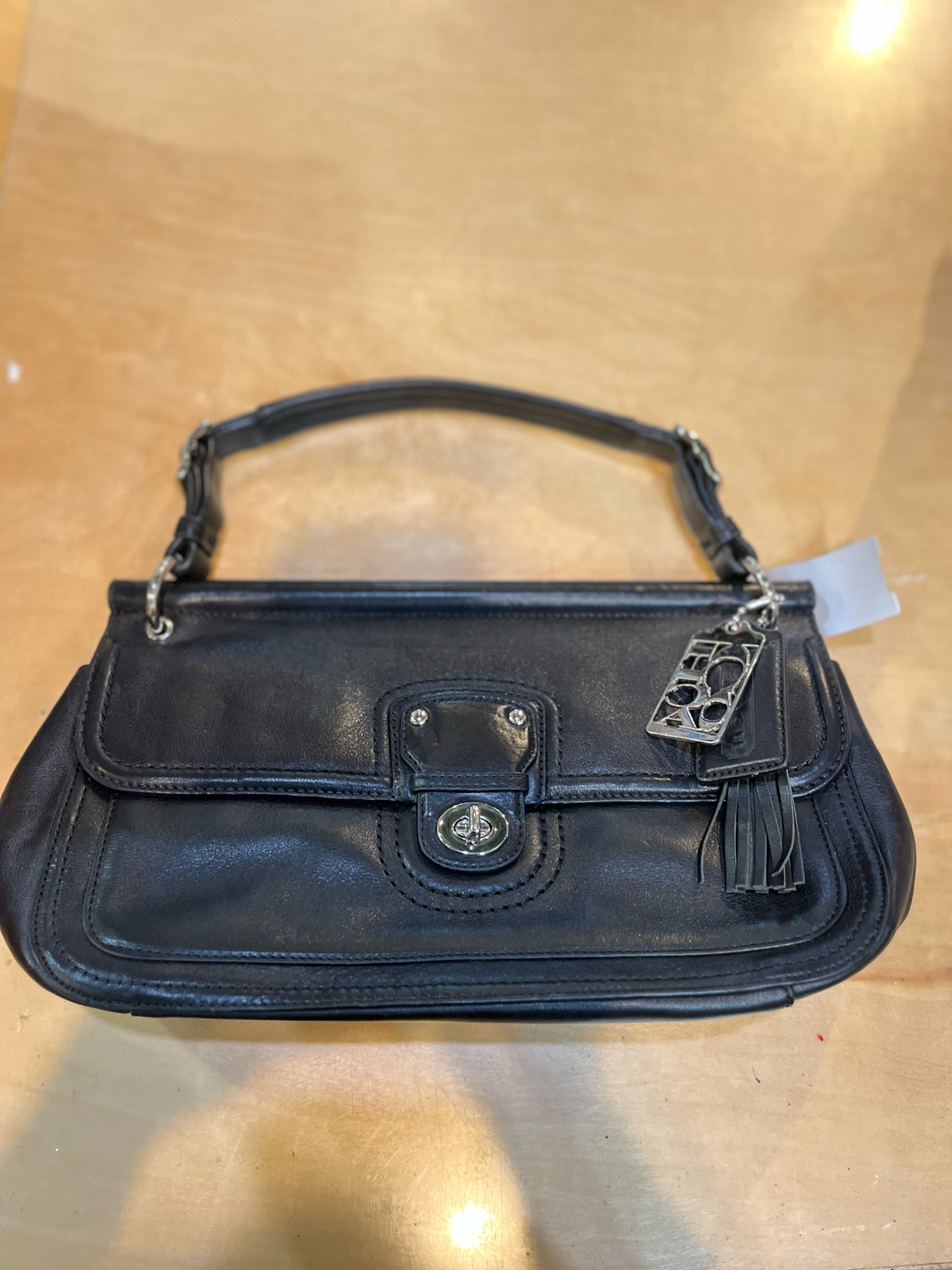 Coach Black "City Willis 65th Legacy" Handbag