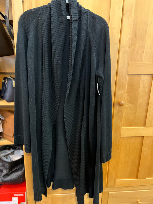 CAbi Black Long Cardigan