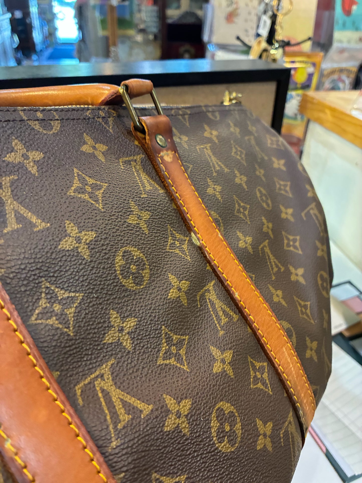 Louis Vuitton Monogram Keepall 50 Weekender Bag