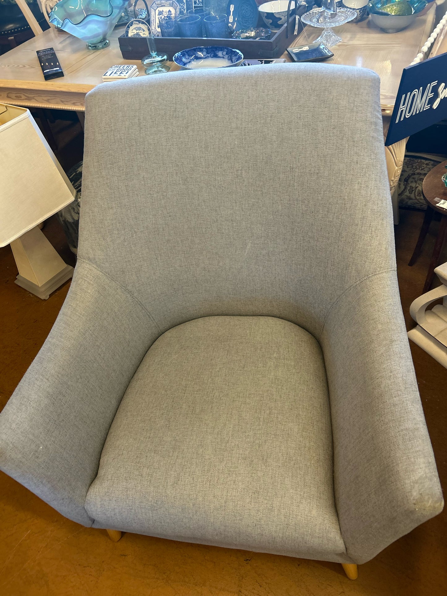 Gray Arm Chair