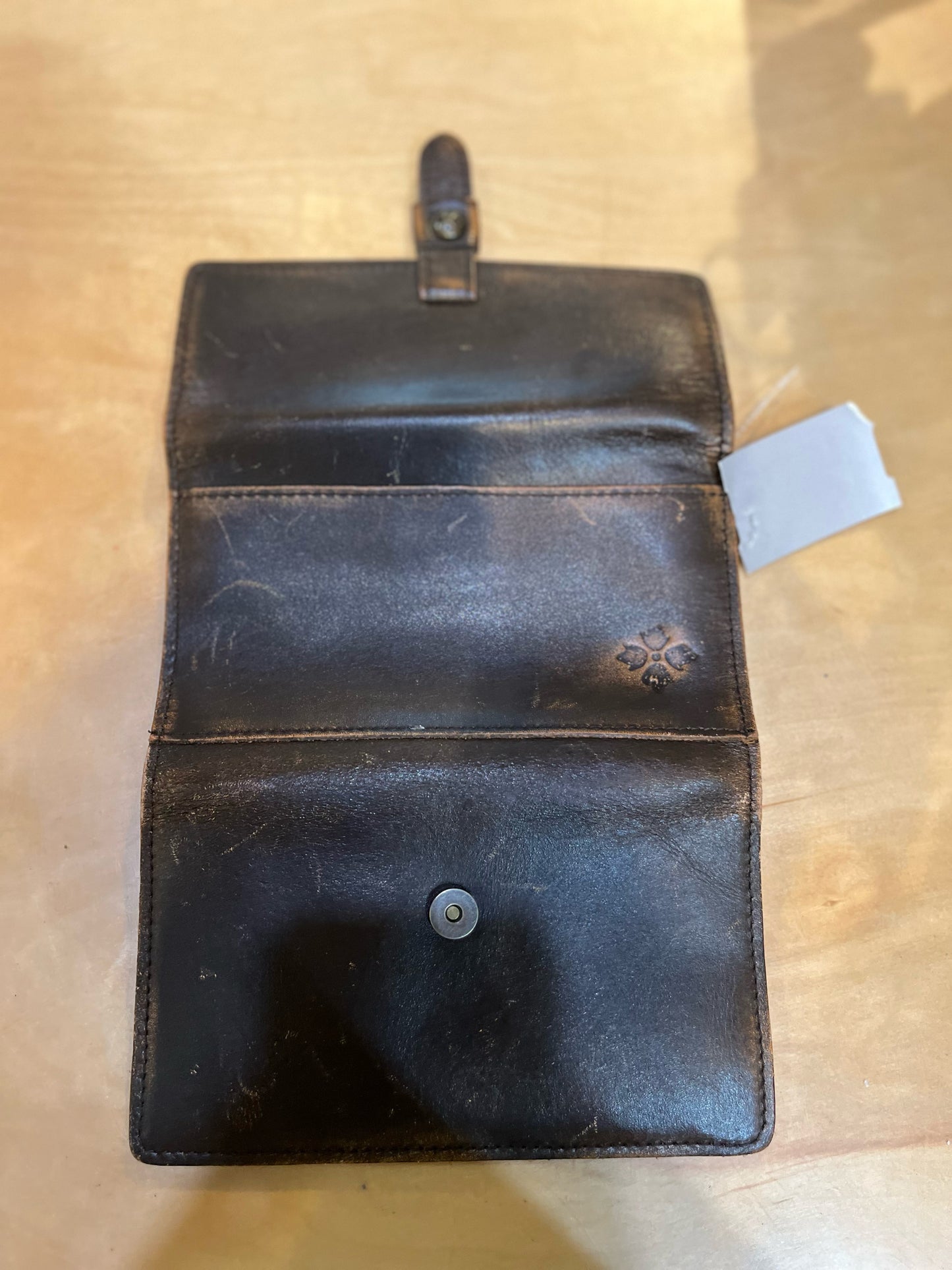 Patricia Nash Overdyed Distressed Wallet