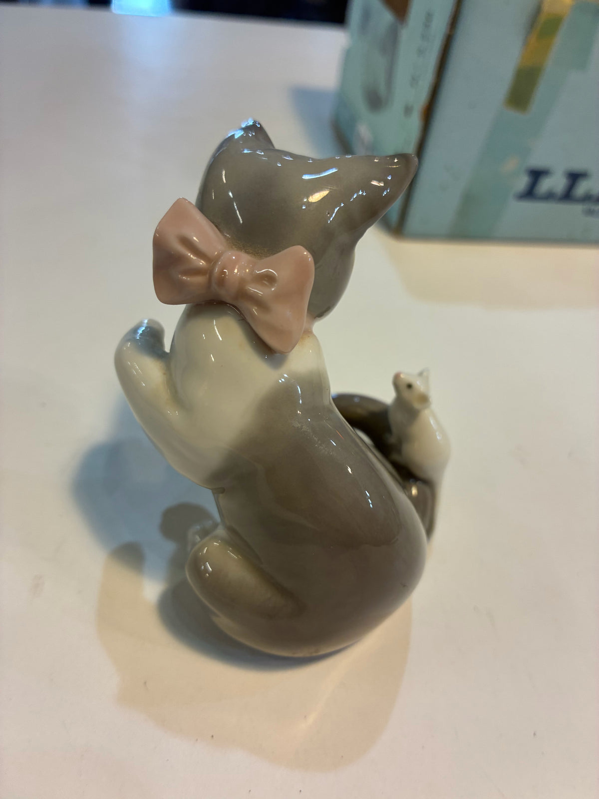 Lladro "Cat and Mouse" Figurine #5236