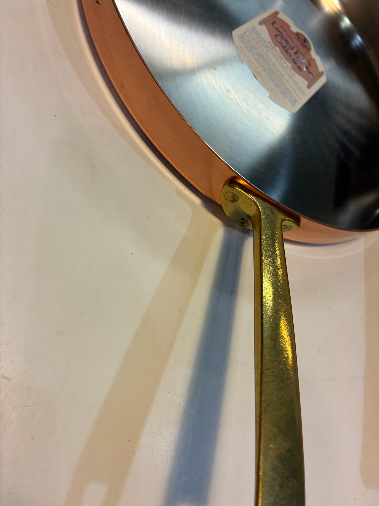 PAUL REVERE Limited Edition Crepe 11.5" Sauté Fry Pan Copper
