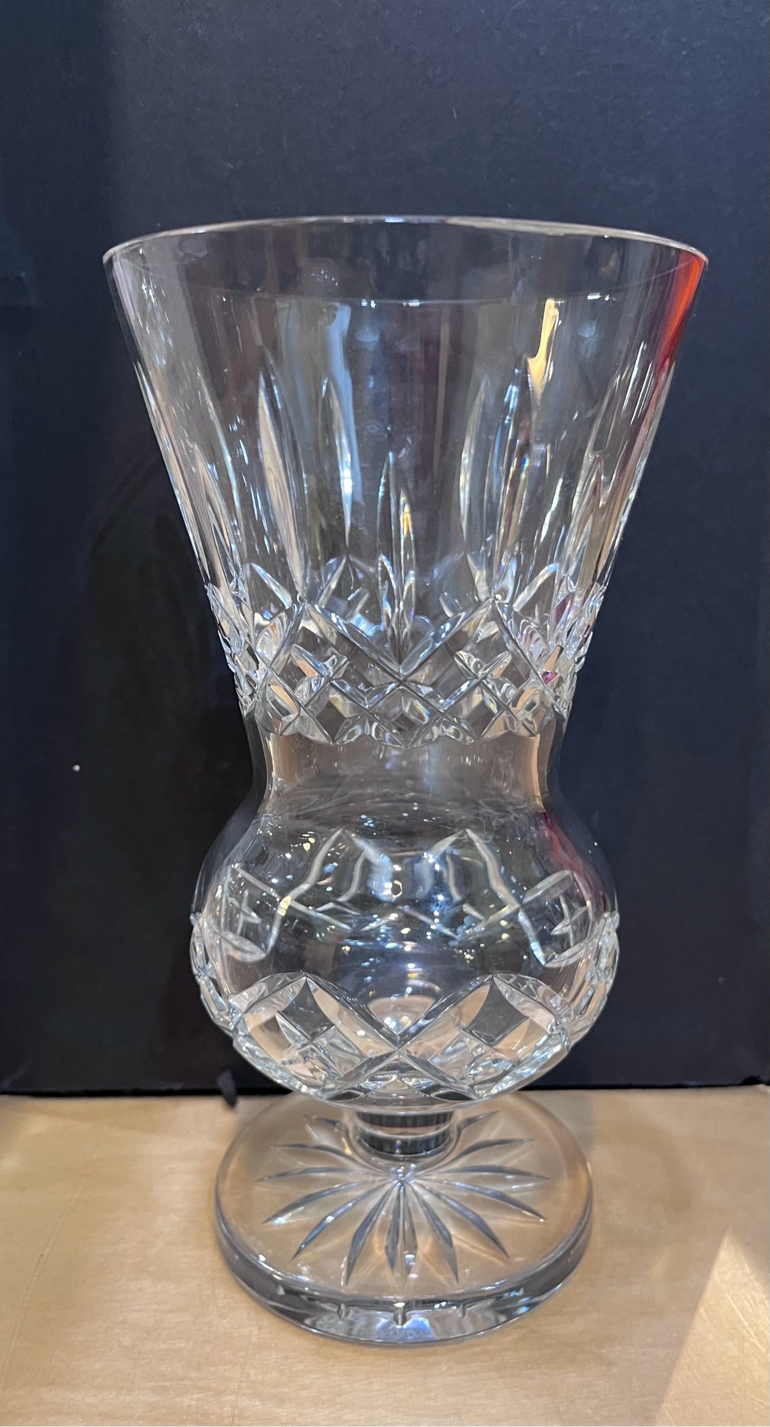 Waterford “Lismore Thistle” Vase
