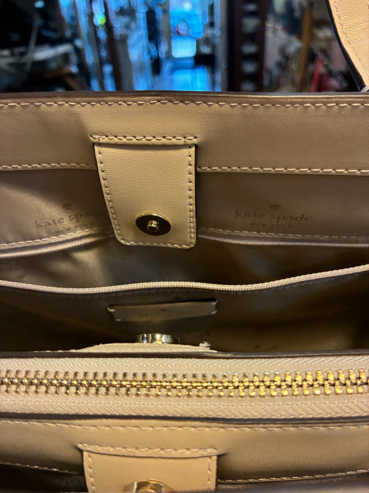 Kate Spade Flower East West Laptop Bag