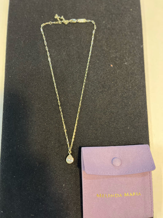 Melinda Maria Teardrop Pendant Necklace